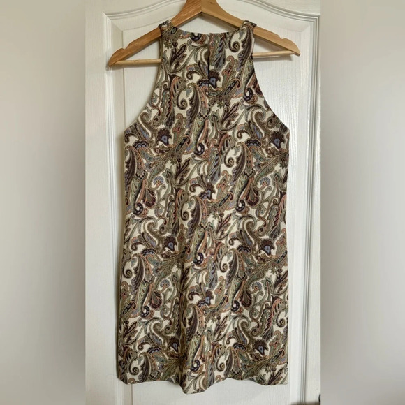 ZARA Paisley  Print Dress - Picture 5 of 8